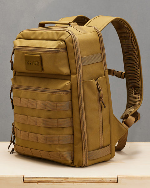Side view of Small desert KNKG CONQUER Backpack