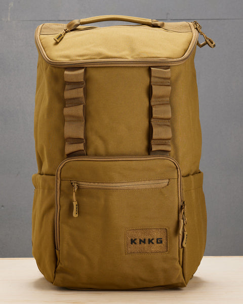 Front view of large desert CORE Backpack