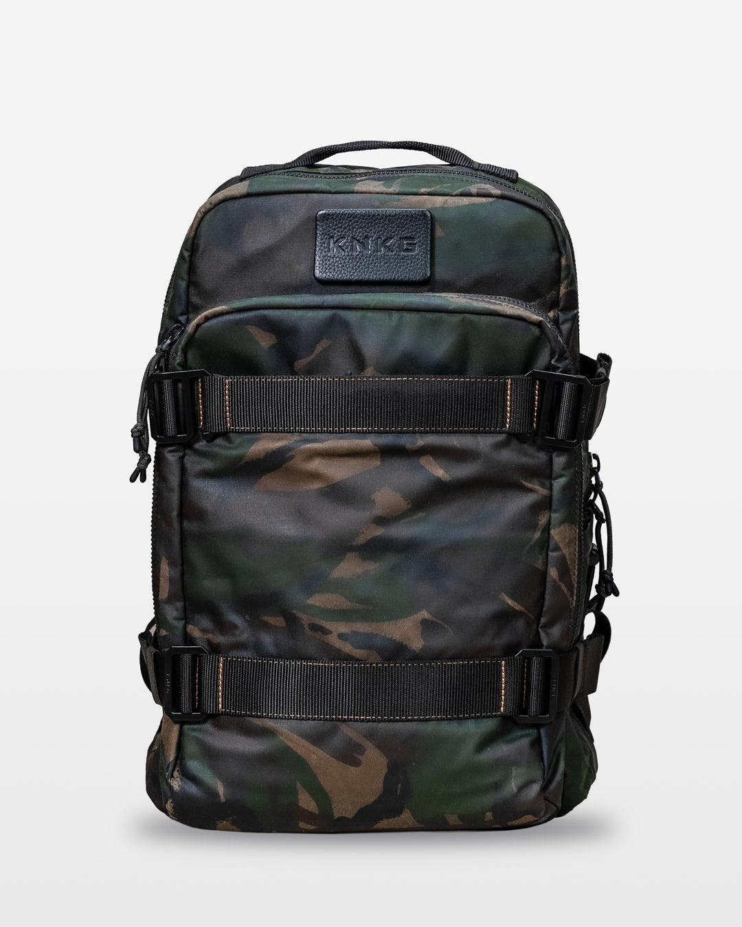 Camo Waxed Canvas Backpack - KNKG SHIFT Backpack 27L