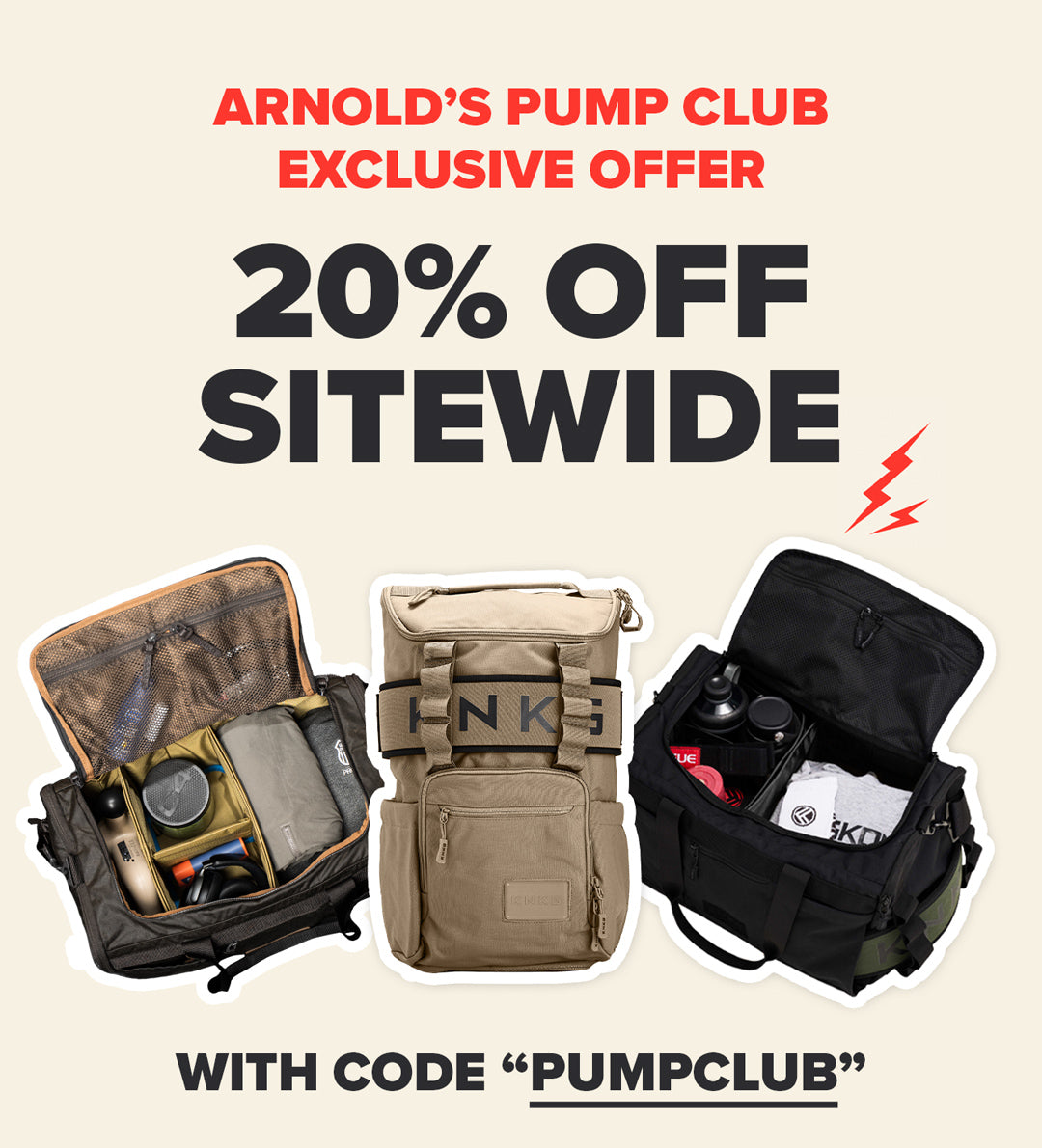KNKG x Arnold's Pump Club Exclusive