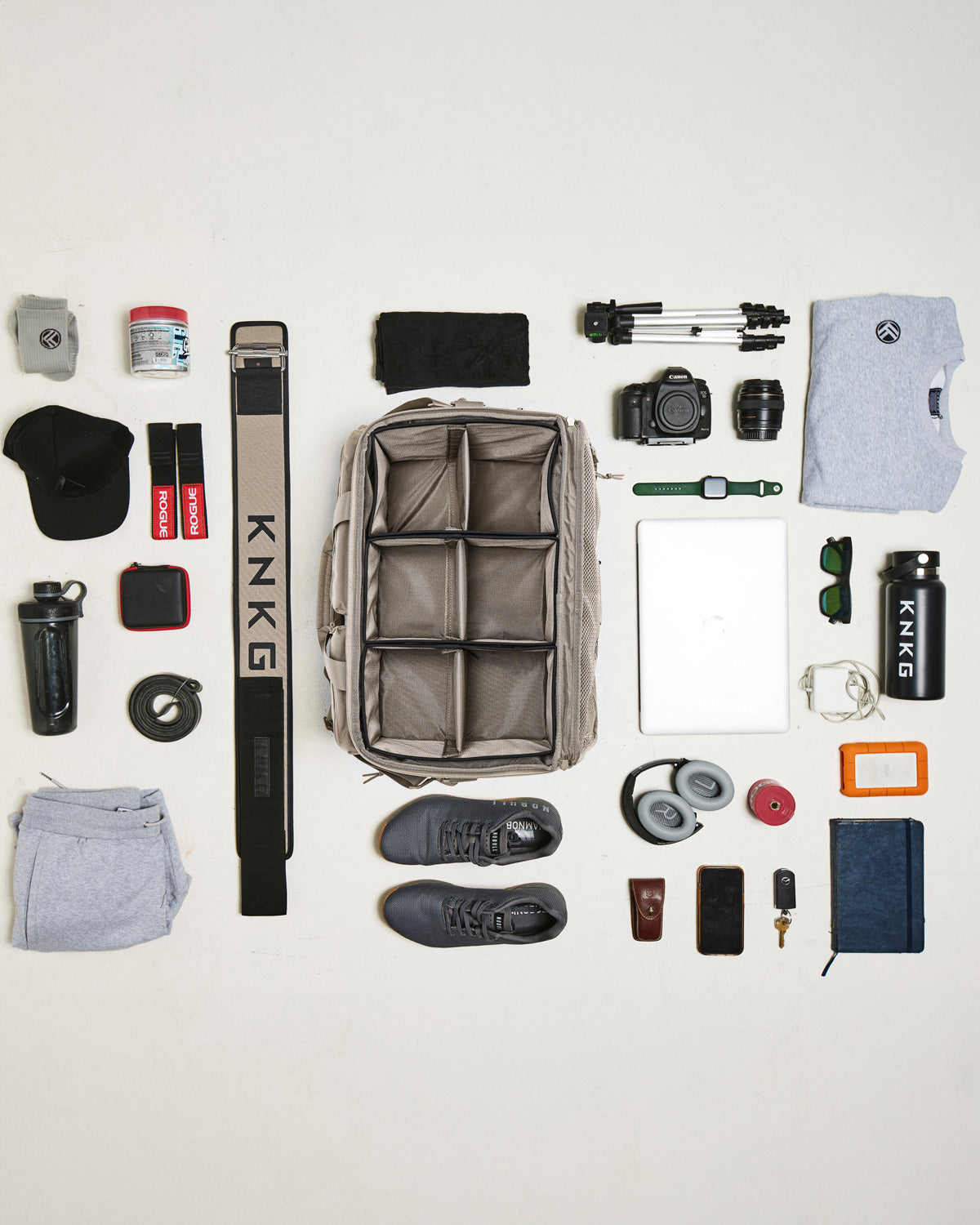 CONQUER Duffel - Gym Bag with Divider System | KNKG