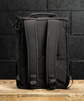 Back view of KNKG Mini CORE Backpack in Black