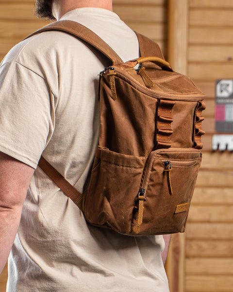 CORE Backpack Waxed Canvas Mini 13L