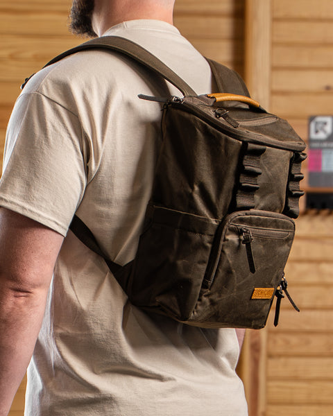 CORE Backpack Waxed Canvas Mini 13L