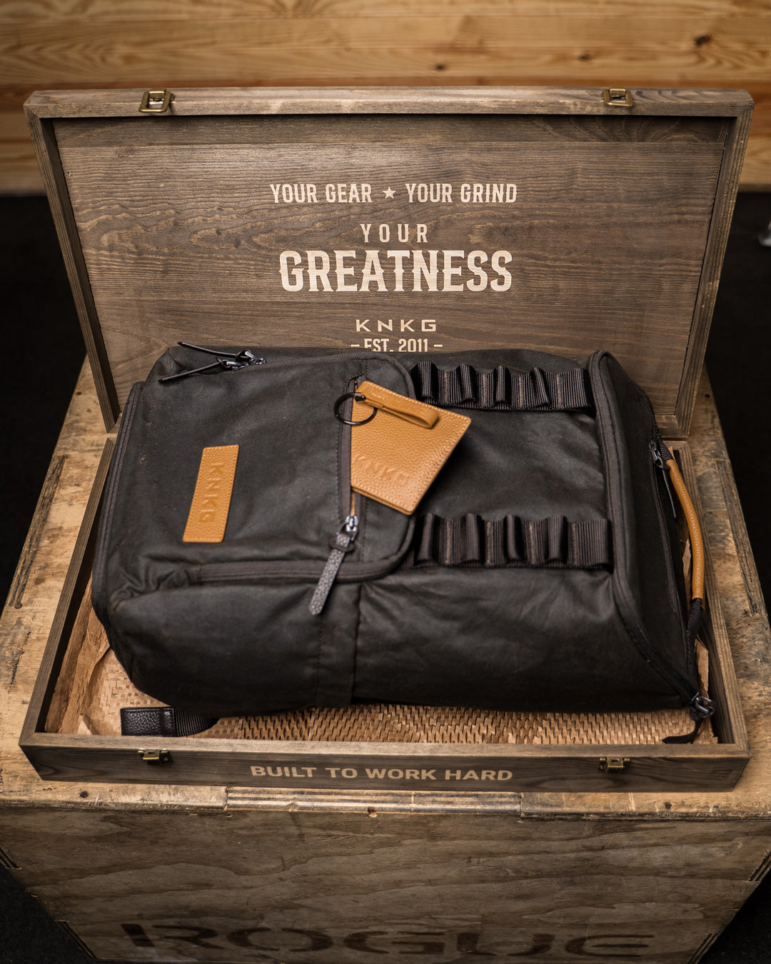 バッグ Traditional Waxed Canvas Backpack | KNKG