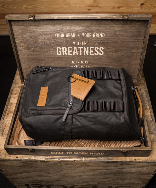Traditional Waxed Canvas Backpack | KNKG