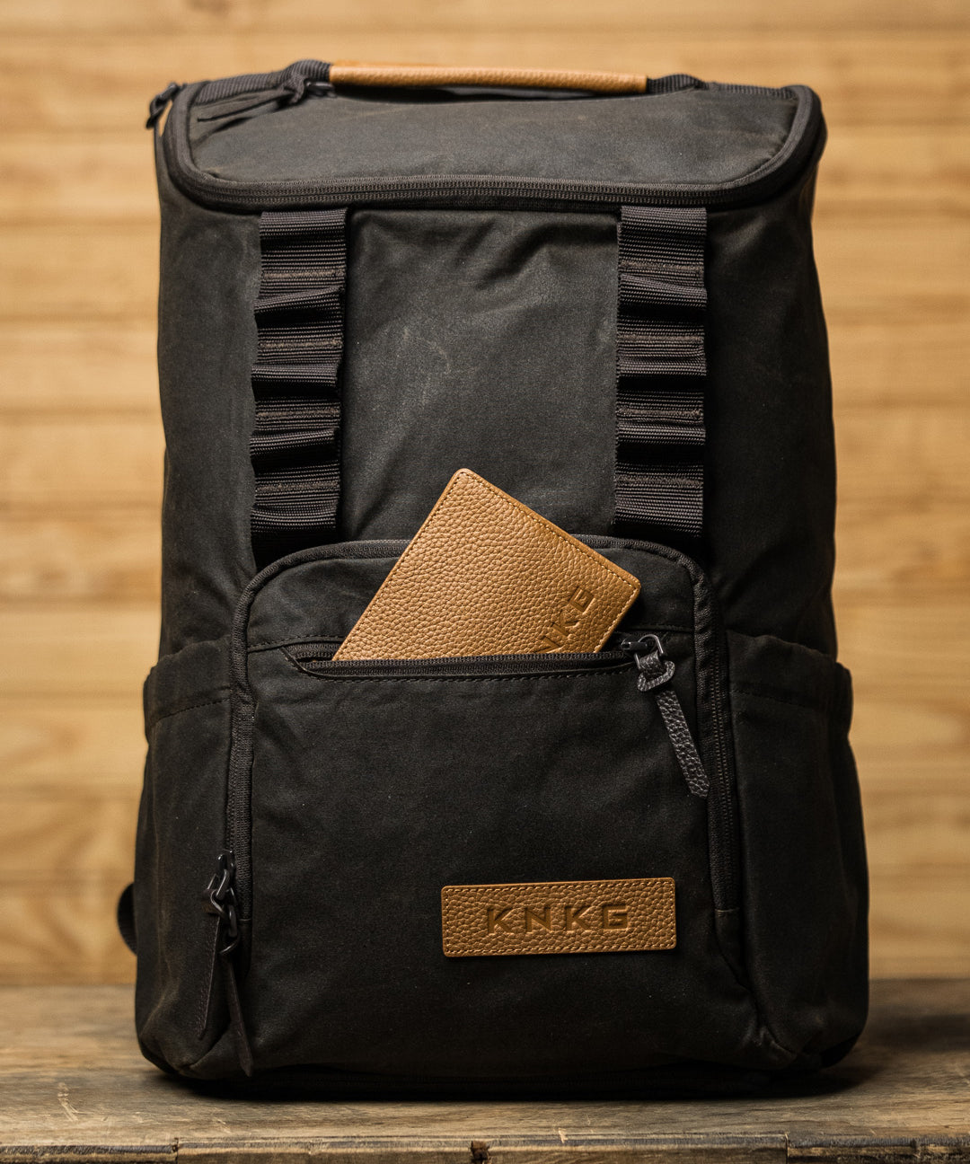 Traditional Waxed Canvas Backpack | KNKG