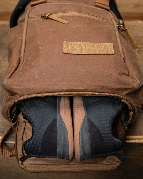 CORE Backpack Waxed Canvas Medium 25L