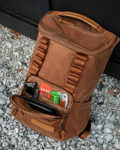 CORE Backpack Waxed Canvas Medium 25L