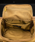 Empty internal of KNKG desert tan color mini CORE duffel