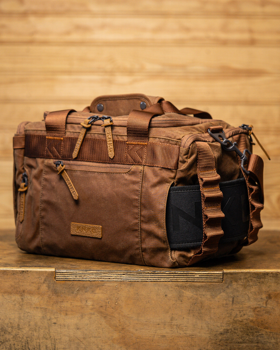 Waxed Canvas Mini Duffel | KNKG Gym Bags