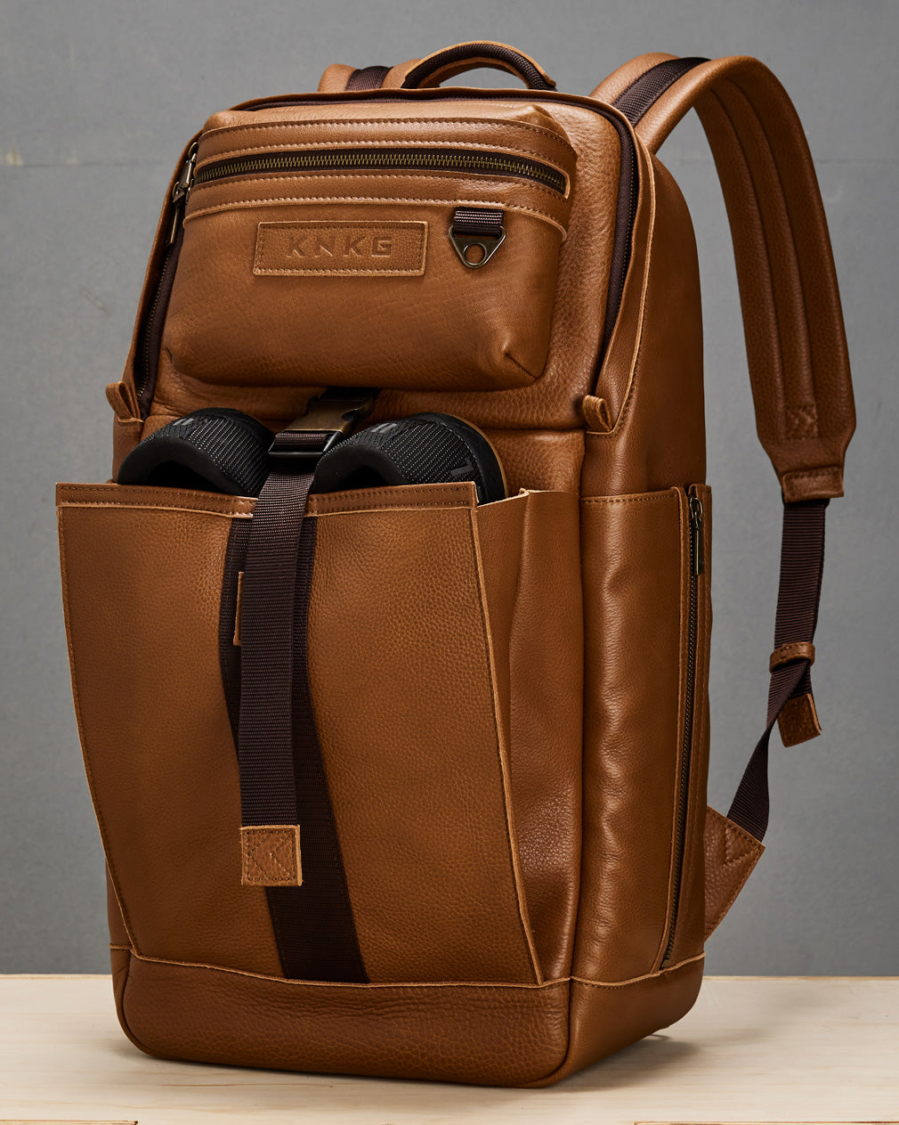 HERITAGE LEATHER BACKPACK KNKG