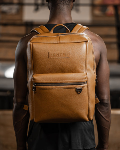 KNKG HERITAGE Leather Backpack 23L Tan - Best Gym Bags 2026 KNKG HERITAGE Leather Backpack 23L Tan - Best Gym Bags 2026