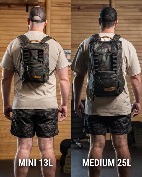 CORE Backpack Waxed Canvas Mini 13L