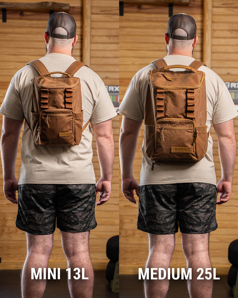 CORE Backpack Waxed Canvas Mini 13L