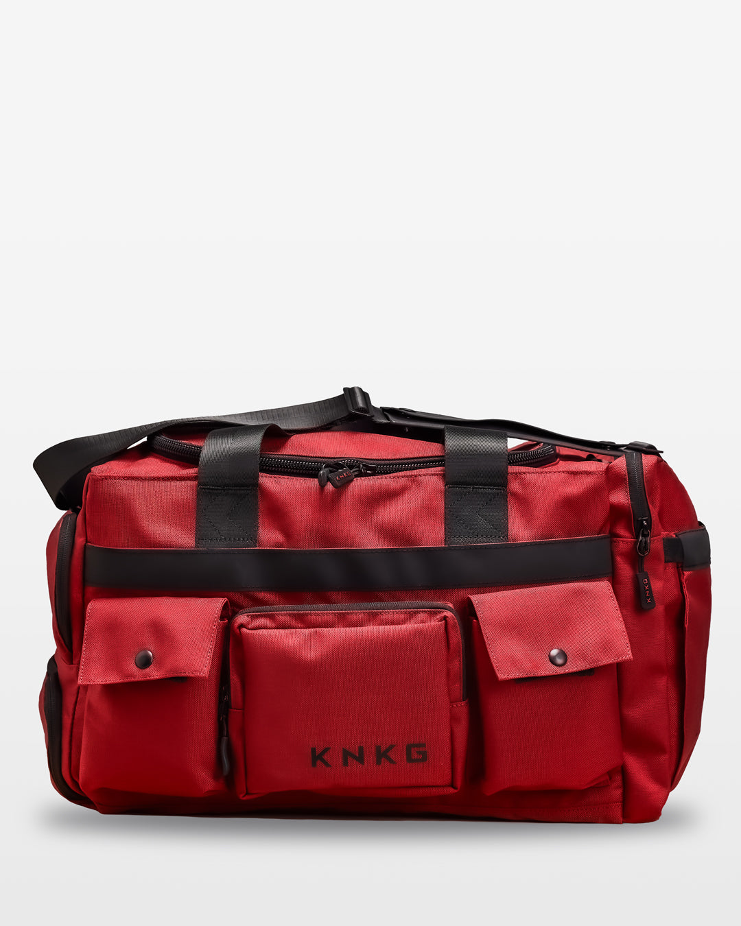 Red PLUS Duffel - Tough & Organized Gym Bag | KNKG
