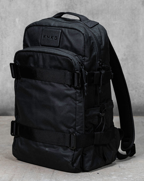 black canvas laptop backpack EDC Waxed Canvas Backpack