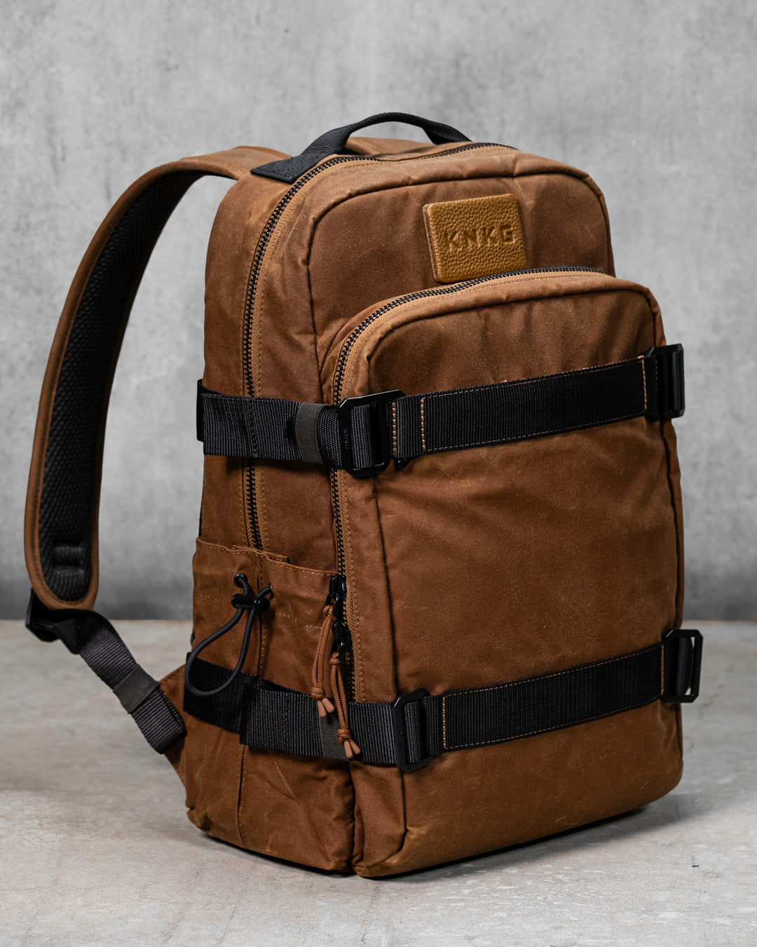 Waxed Canvas EDC Backpack - SHIFT 27L Backpack – KNKG