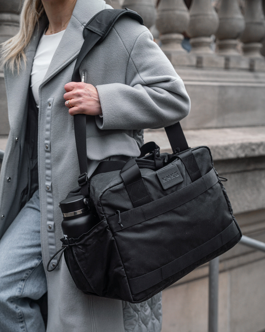SHIFT Duffel - Black 30L Weekender & Overnight Bag – KNKG