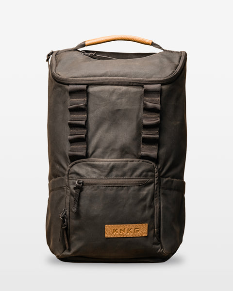 KNKG CORE Backpack Waxed Canvas Medium 25L Traditional