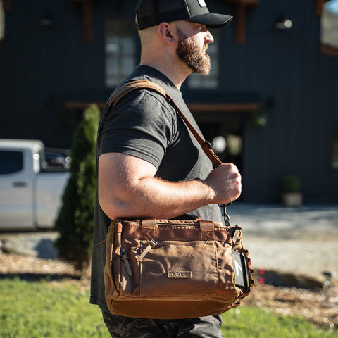 CORE Backpack Waxed Canvas Mini 13L